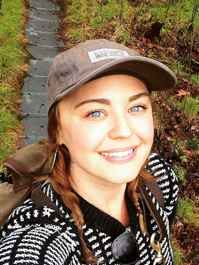 Selfie of Cairn Project Ambassador Lindsay Kocka